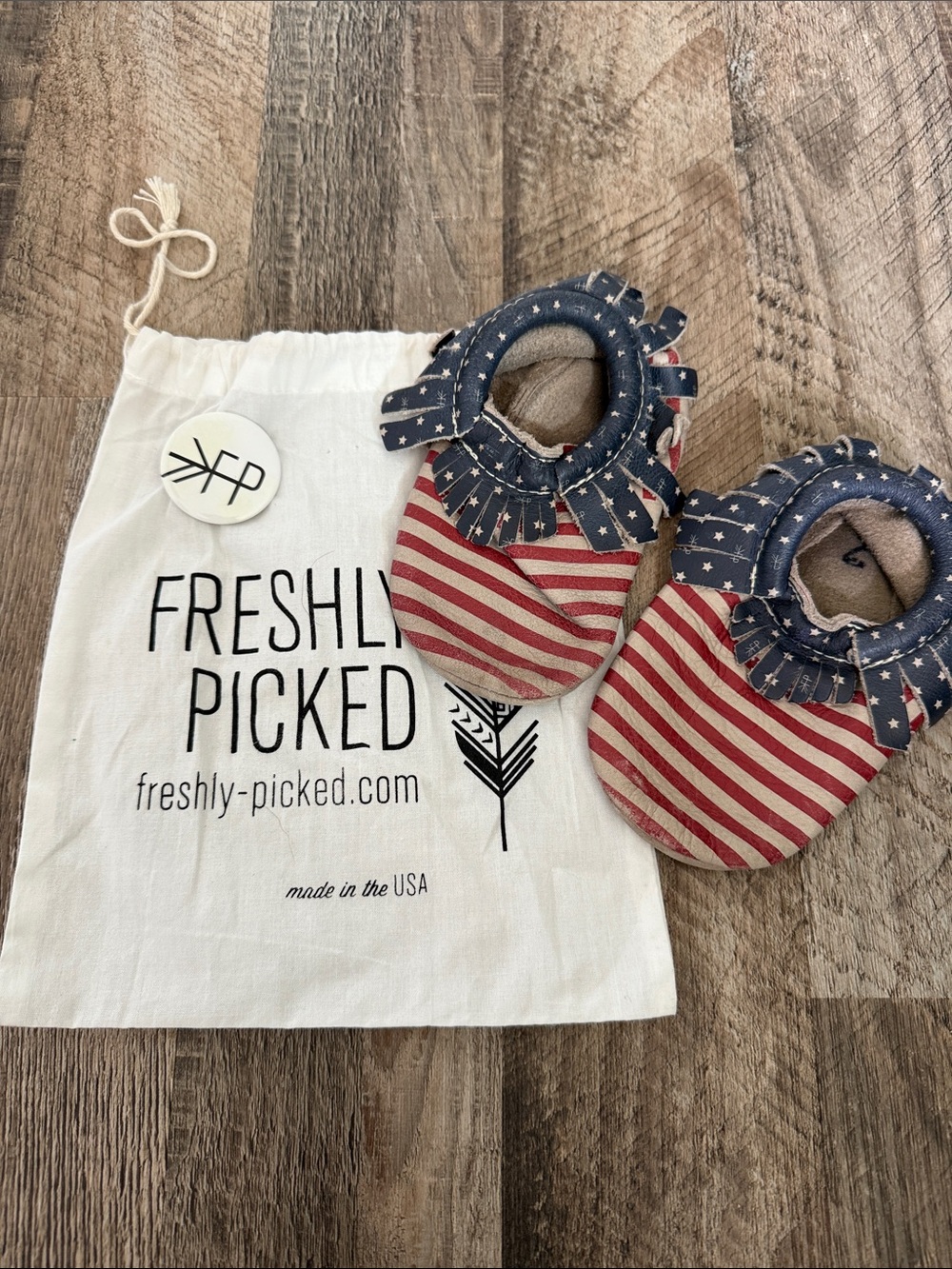 Freshly Picked Vintage Stars and Stripes size 6